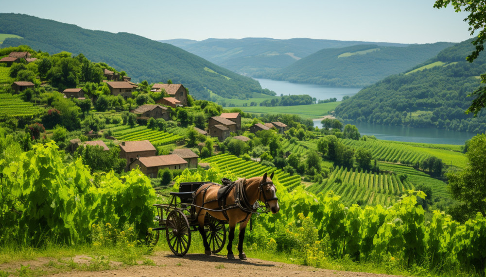 La magia di un viaggio in calesse attraverso le valli francesi